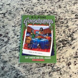 R.L. Stine Goosebumps Say Cheese and Die - Again!